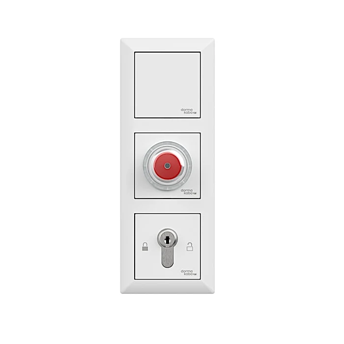 Блок управления SafeRoute SCU-UP с аварийной кнопкой — dormakaba